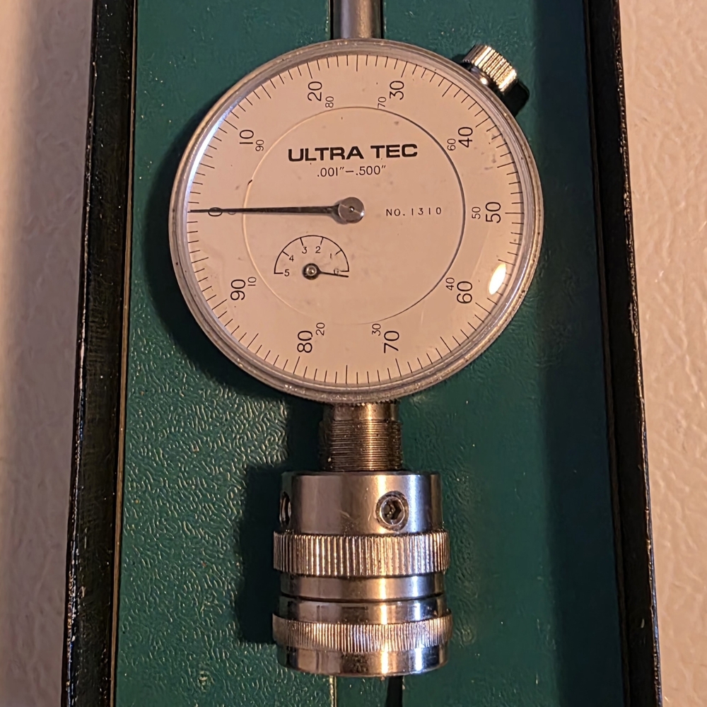 Ultra Tec Dial Indicator Gauge